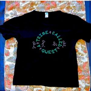 -lTribe called quest black band T shirt worn once